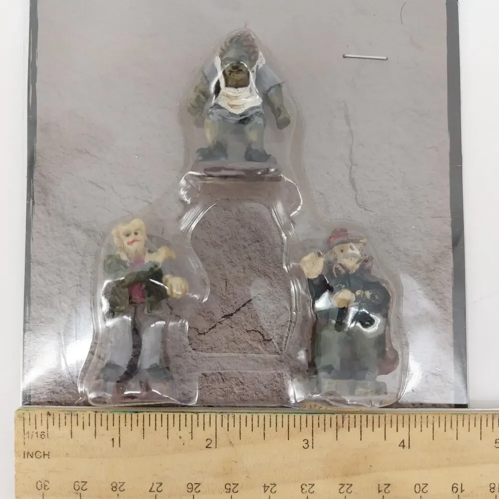 Tombstone Corners Figures 2 Sets Scary Halloween Frankenstein